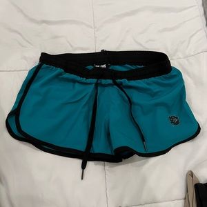 Defend Hi Turquoise Shorts